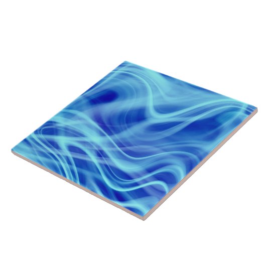 神秘的な青い霧 タイル (側面)