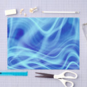 神秘的な青い霧 薄葉紙 (クラフト)