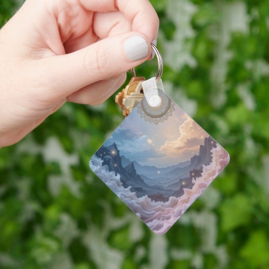 神秘的な風景 キーホルダー (手)