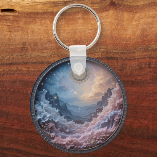 神秘的な風景 キーホルダー (裏面)