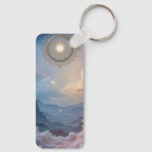 神秘的な風景 キーホルダー (裏面)