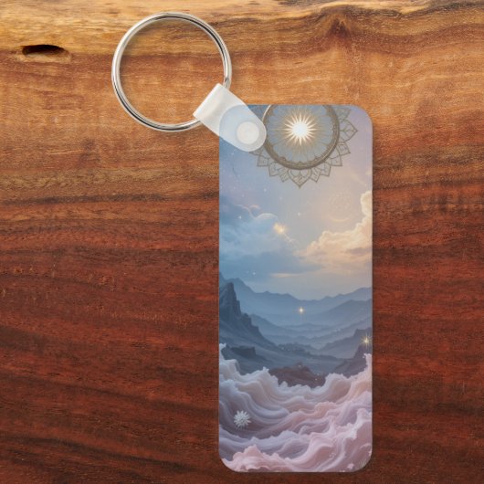 神秘的な風景 キーホルダー (正面)