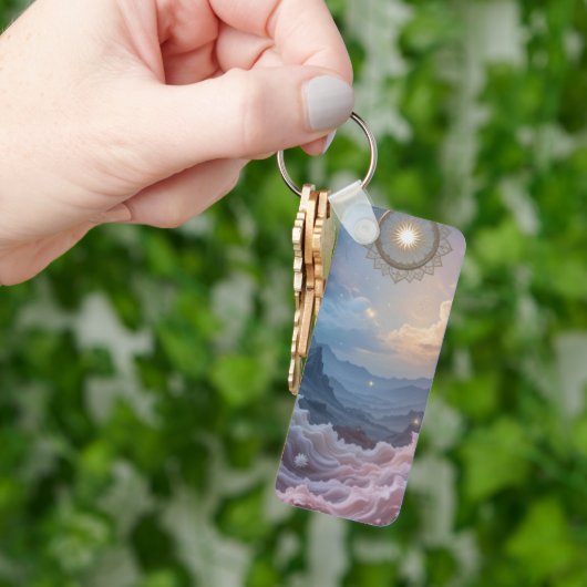 神秘的な風景 キーホルダー (手)