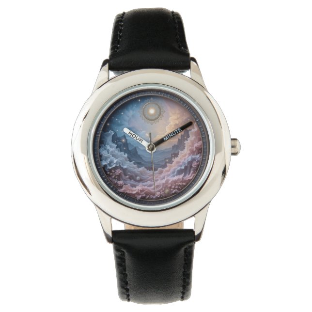 神秘的な風景 腕時計 (正面)