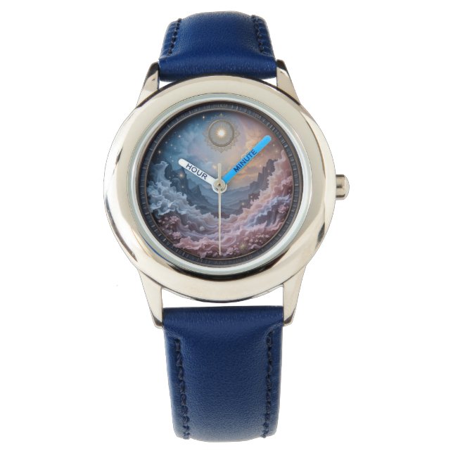 神秘的な風景 腕時計 (正面)