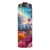 神秘的な馬の花の庭 タンブラー (正面)