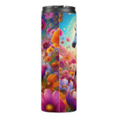 神秘的な馬の花の庭 タンブラー (裏面)