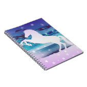 神秘的な馬 ノートブック (右側)