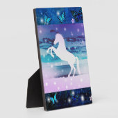 神秘的な馬 フォトプラーク (側面)