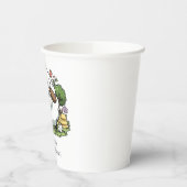 神秘的な魅力的羊の赤ちゃんシャワー 紙コップ (左)