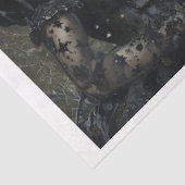 神秘的な魔女と猫ミラーティッシュペーパー 薄葉紙 (詳細)