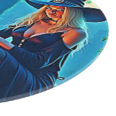 神秘的な魔女の鍋の魔法 カッティングボード (角)