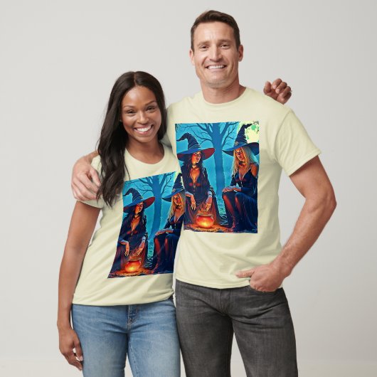 神秘的な魔女の鍋の魔法 Tシャツ (ユニセックス)