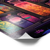 神秘的な魔女ハット フォトプリント (角)