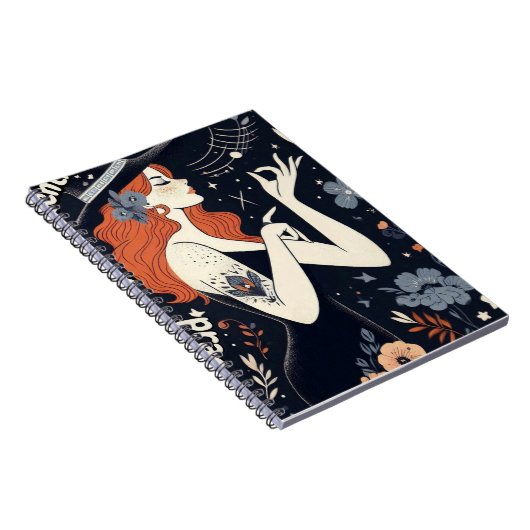 神秘的な魔女プランナー：毎日あなたの魔法を受け入れる ノートブック (右側)