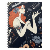 神秘的な魔女プランナー：毎日あなたの魔法を受け入れる ノートブック (正面)