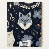 神秘的な魔女プランナー：毎日あなたの魔法を受け入れる プランナー手帳 (裏面)