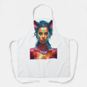 神秘的な魔女 エプロン (正面)