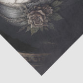 神秘的な魔女：クラリッサ – デクページ –  薄葉紙 (詳細)