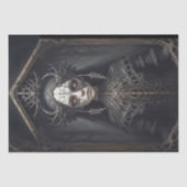 神秘的な魔女:ペトラ – デコページ – 薄葉紙 (正面)