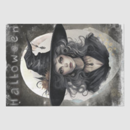 神秘的な魔女 薄葉紙