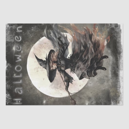 神秘的な魔女 薄葉紙 (正面)