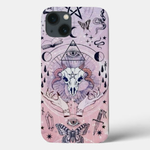 神秘的な魔性の美学トレンドゥーハロウィーン iPhone 13ケース