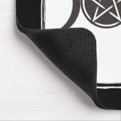 神秘的な魔法ムーンズトリプル女神メイスンジャー マウスパッド (コーナー)