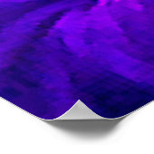 神秘的な魔術師オーラ白熱［赤熱］光を放つーの魔術 ポスター (角)