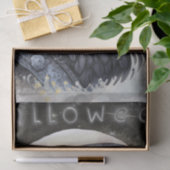 神秘的な黒いカラス 薄葉紙 (ギフト)