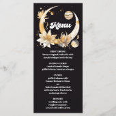 神秘的な黒い金ゴールドシレ結婚ンツ メニュー (正面)