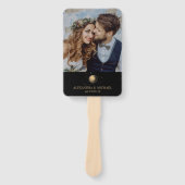 神秘的な黒金ゴールドシナ銀河系結婚ズ ハンドファン (正面)