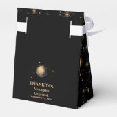 神秘的な黒金ゴールドシナ銀河系結婚ズ フェイバーボックス (裏面サイド)