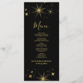 神秘的な黒金ゴールド天結婚星 メニュー (正面)