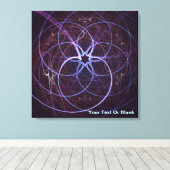 神秘的な キャンバスプリント (インサイチュ (ウッドフロア))