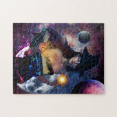 神秘的な ジグソーパズル (横)