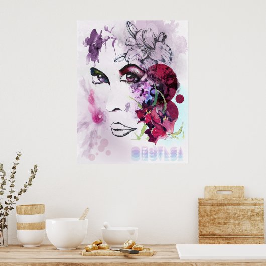 神秘的な ポスター (キッチン)