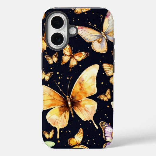 神秘的なiPhone iPaidカバーケースデザインとビュート Case-Mate iPhoneケース (裏面)