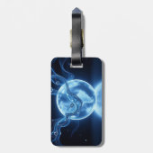 神秘的なOrbラゲッジタグ ラゲッジタグ (裏面縦)