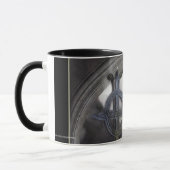 神秘的なRavenゴシック様式デジタルアートマグカップ マグカップ (左)