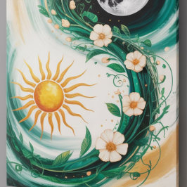 神秘的なSci-Fi:宇宙の新 – 未来的ブランチ ポスター