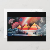 神秘的はがき ポストカード (正面/裏面)