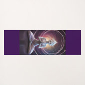 神秘的めい想な ヨガマット (裏面(横))