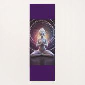 神秘的めい想な ヨガマット (裏面)