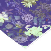 神秘的エレガントな雰囲気の花 ロングテーブルランナー (コーナー)