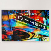 神秘的カラフルな ジグソーパズル (横)