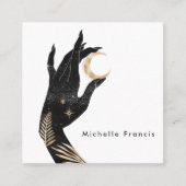 神秘的コズミックスクエアビジネスカード スクエア名刺 (正面)