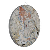 神秘的コンカラフルクリート抽象芸術 ダーツボード (正面左)