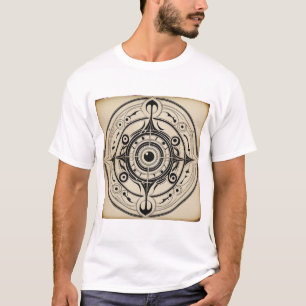 神秘的コンパスマンダラ Tシャツ