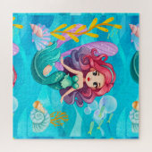 神秘的サイレンデザイン ジグソーパズル (横)